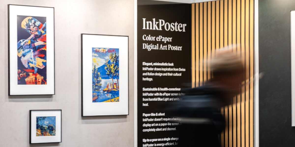 PocketBook додає IONNYK до свого портфоліо: InkPoster та IONNYK разом на IFA 2025 у Берліні