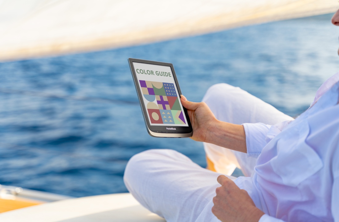 Відео: PocketBook і E Ink про кольоровий ePaper і новий 7,8-дюймовий 740 Color