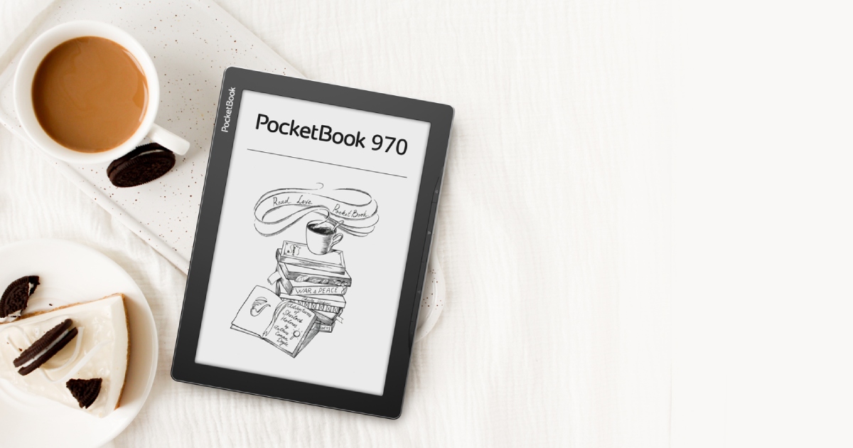 PocketBook 970: доступний комфорт читання на великому екрані