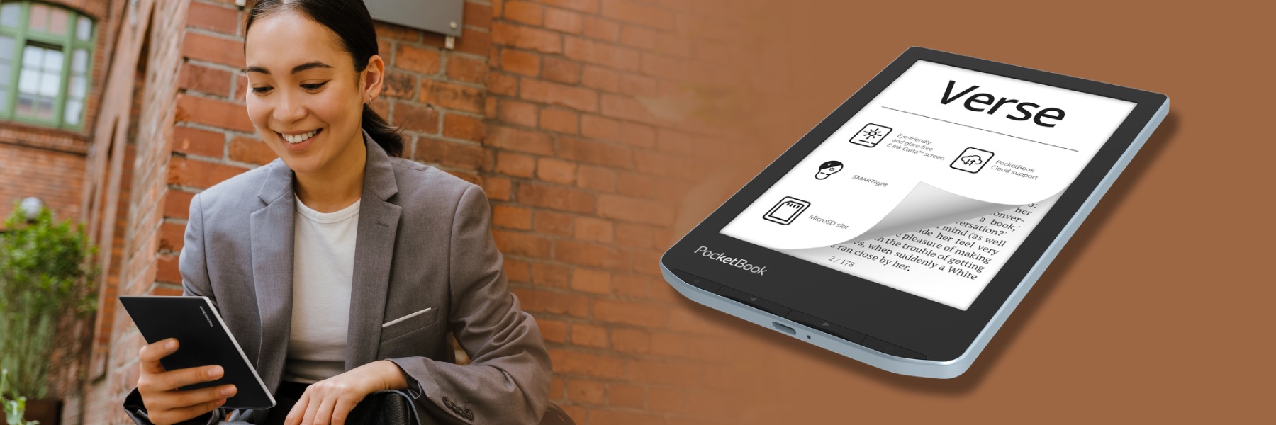 PocketBook Verse: нове покоління легкості та зручності читання