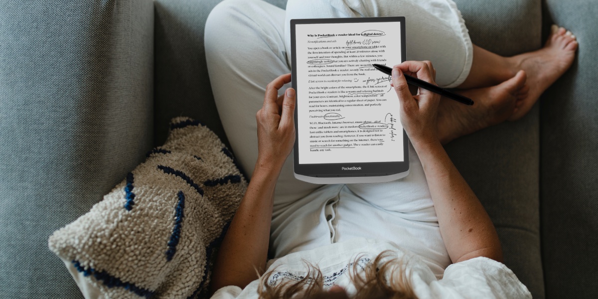 PocketBook InkPad X Pro: великий 10,3-дюймовий екран для нотування та читання